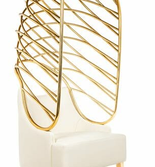 munna dress me armchair Becomes Me armchair| MUNNA New Limited Edition Piece Inspired by the Garden of Eden - EAT LOVE SAVOR International Luxury Lifestyle Magazine