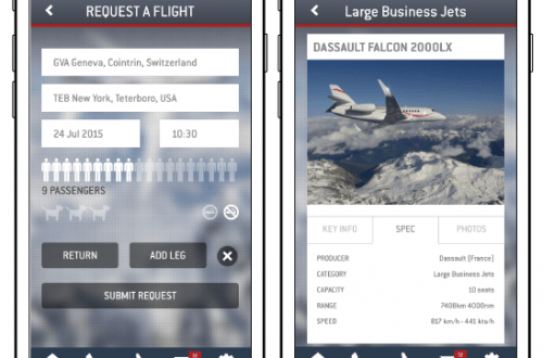 screenshots lunajets app Booking a Private Jet is at Your Fingertips with your Mobile Phone and LunaJets App - EAT LOVE SAVOR International Luxury Lifestyle Magazine