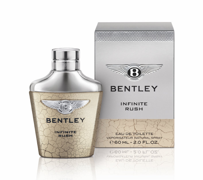 Luxury and the Spirit of Adventure Bottled in Bentley Fragrance 5 Bentley Infinite Rush with box