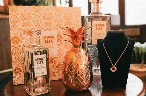 Dominic Jones Absolut Elyx collection Absolut Elyx x Dominic Jones Create Five Bespoke Bottle Toppers and Matching Pendants - EAT LOVE SAVOR International Luxury Lifestyle Magazine