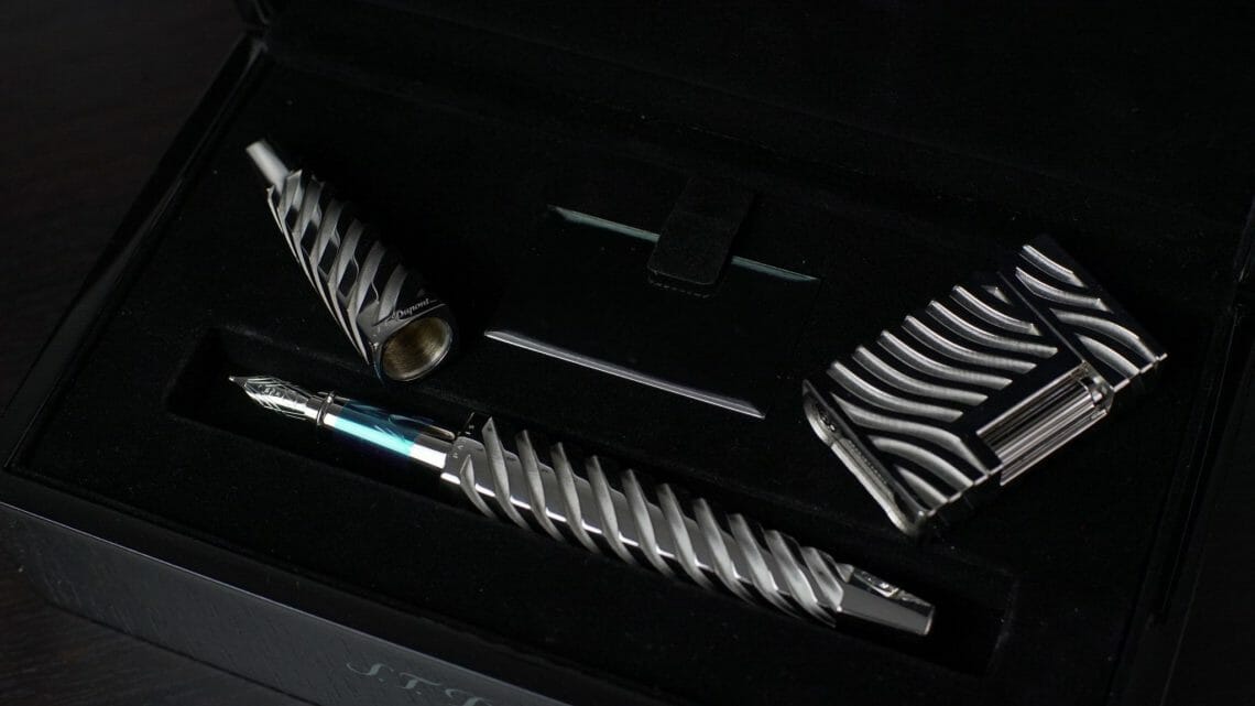 STDupont Helix A New Twist on an Old Fountain Pen S.T. Dupont x Metaxas & Sin - EAT LOVE SAVOR International Luxury Lifestyle Magazine
