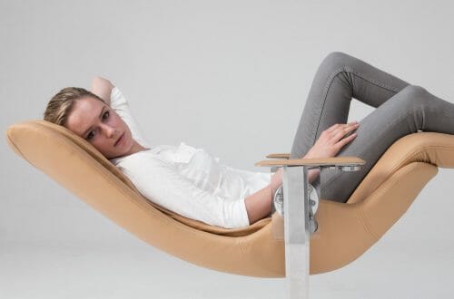 elysium chair reclined 02 Experience Weightlessness in the £20,000 Elysium Chair - EAT LOVE SAVOR International Luxury Lifestyle Magazine