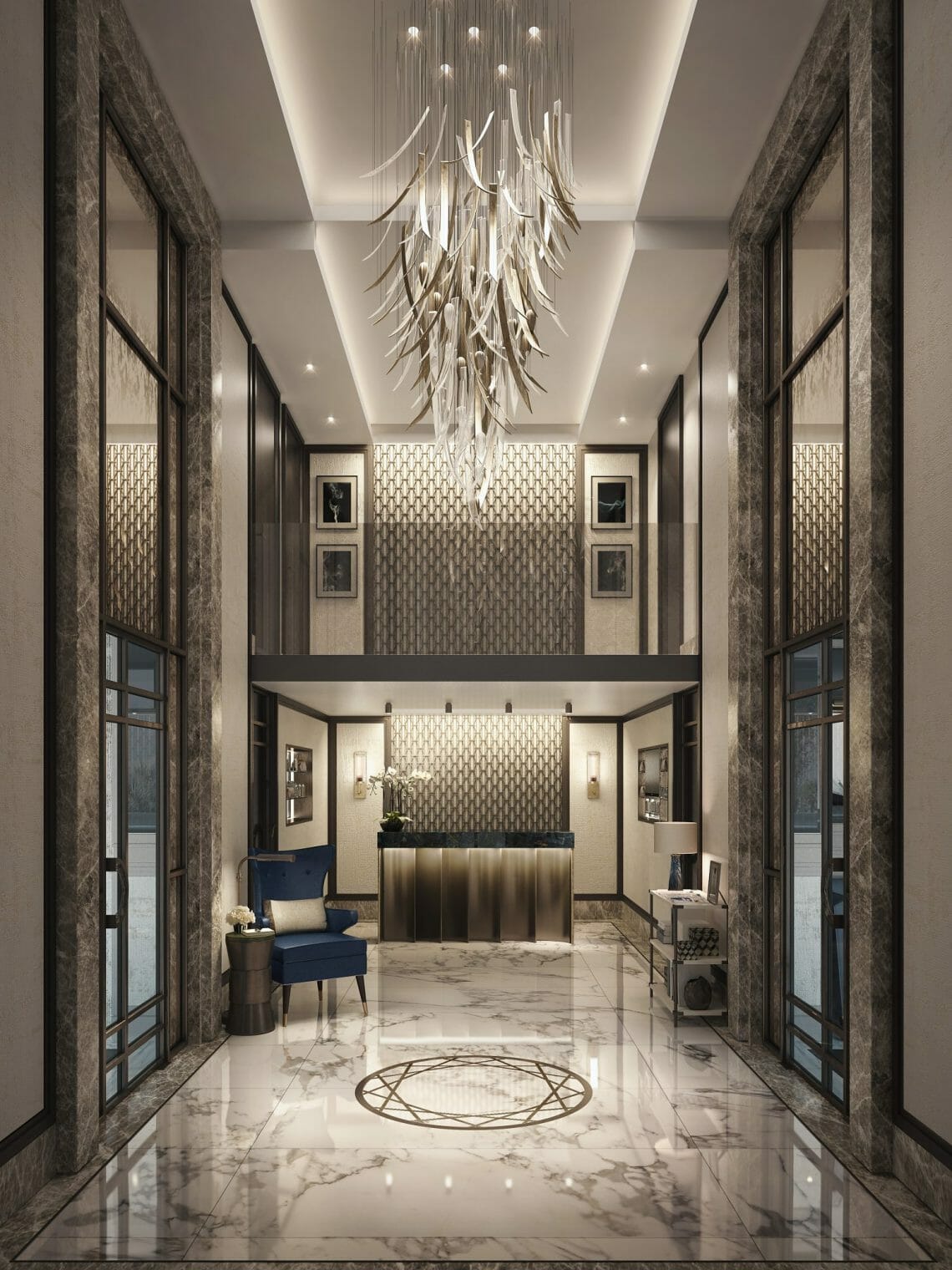 39 Entrance Hall Discover Thirty Nine Monte Carlo, a Wellness Focused Private Members’ Club in the Heart of Monaco - EAT LOVE SAVOR International Luxury Lifestyle Magazine
