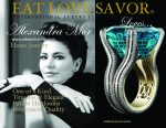 luxury lifestyle magazine - eat love savor
