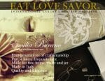 luxury lifestyle magazine - eat love savor