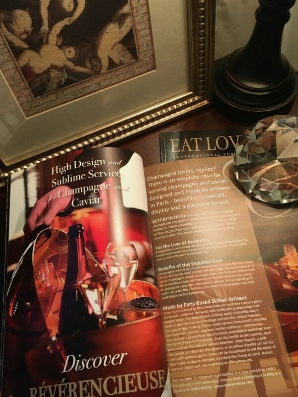 delectable inside IMG 2242 scaled Order Print Luxury Bookazines - EAT LOVE SAVOR International Luxury Lifestyle Magazine