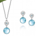 blue topaz mavros Beautiful Things: Get Swept Away with the Patrick Mavros 'Ocean Tides Collection' - EAT LOVE SAVOR International luxury lifestyle magazine and bookazines