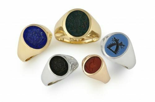 signet rings hancocks Modern Resurgence of the Traditional Signet Ring - EAT LOVE SAVOR International luxury lifestyle magazine, bookazines & luxury community
