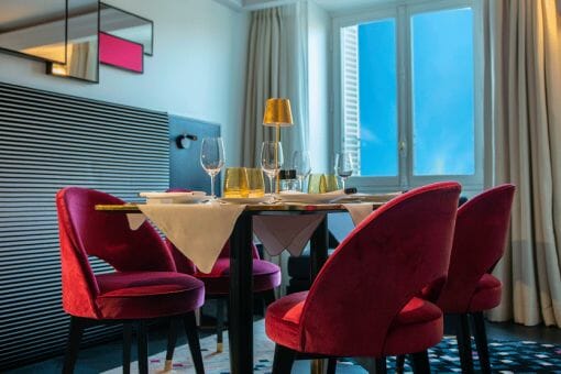 Fauchon lHotel Paris private dining Fauchon l'Hotel Paris converts bedrooms to private dining spaces - EAT LOVE SAVOR International Luxury Lifestyle Magazine