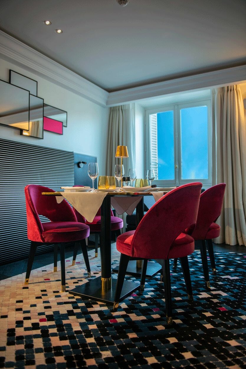 Fauchon lHotel Paris private dining Fauchon l'Hotel Paris converts bedrooms to private dining spaces - EAT LOVE SAVOR International Luxury Lifestyle Magazine
