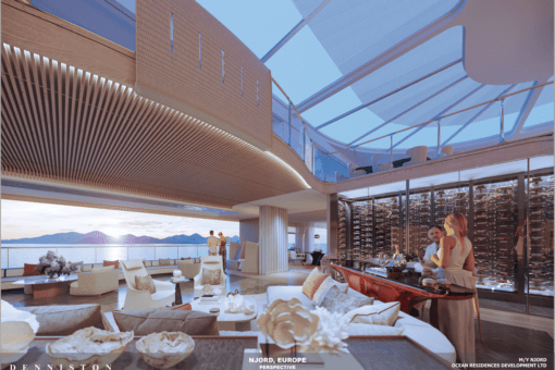 Njord5 Legendary lifestyle architect, Jean-Michel Gathy, Appointed as the main interior designer to M/Y NJORD - EAT LOVE SAVOR International Luxury Lifestyle Magazine