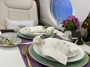 International Jet Interiors X SFERRA Summer Soiree at 40,000 Feet International Jet Interiors X SFERRA Summer Soiree at 40,000 Feet